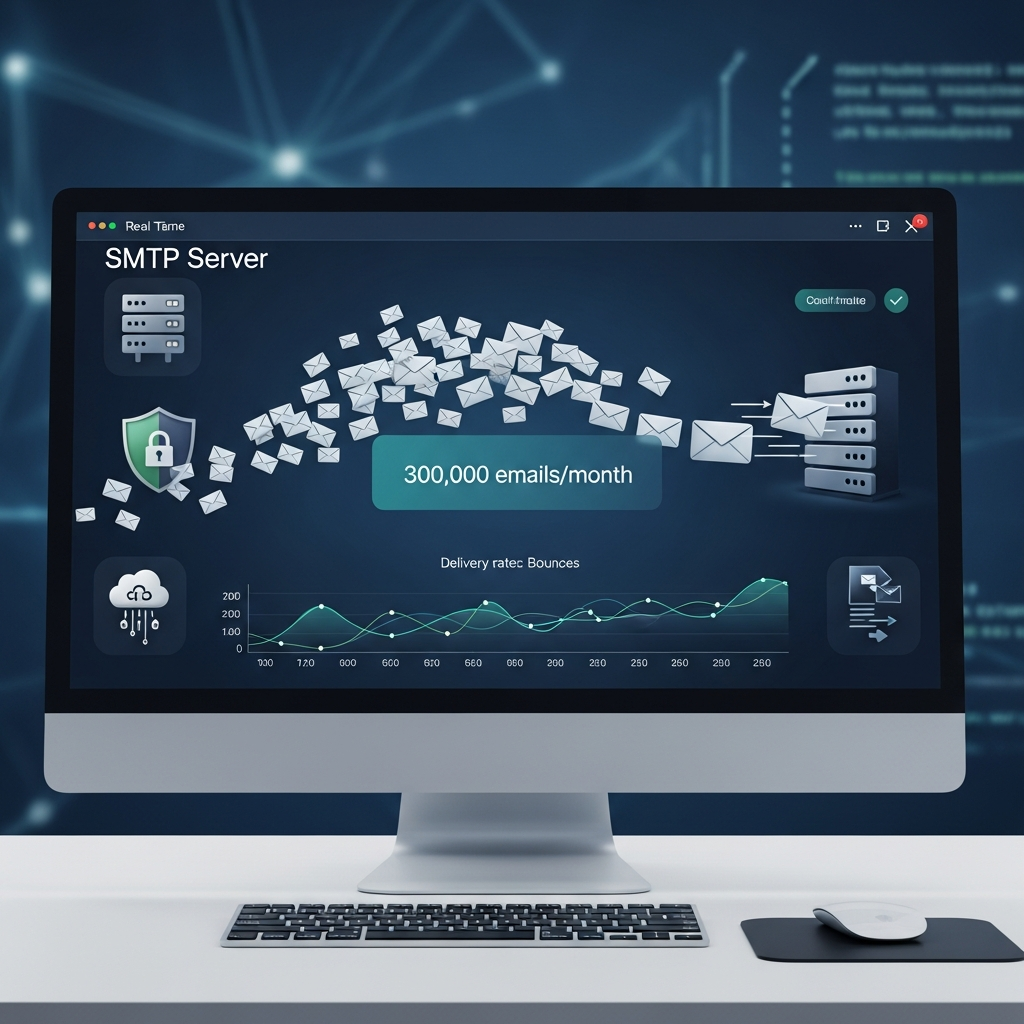 Bulletproof SMTP Server Pro - 600,000 emails per month